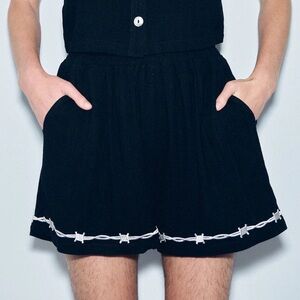 Fashion Brand Company Pammy Soft Linen Shorts